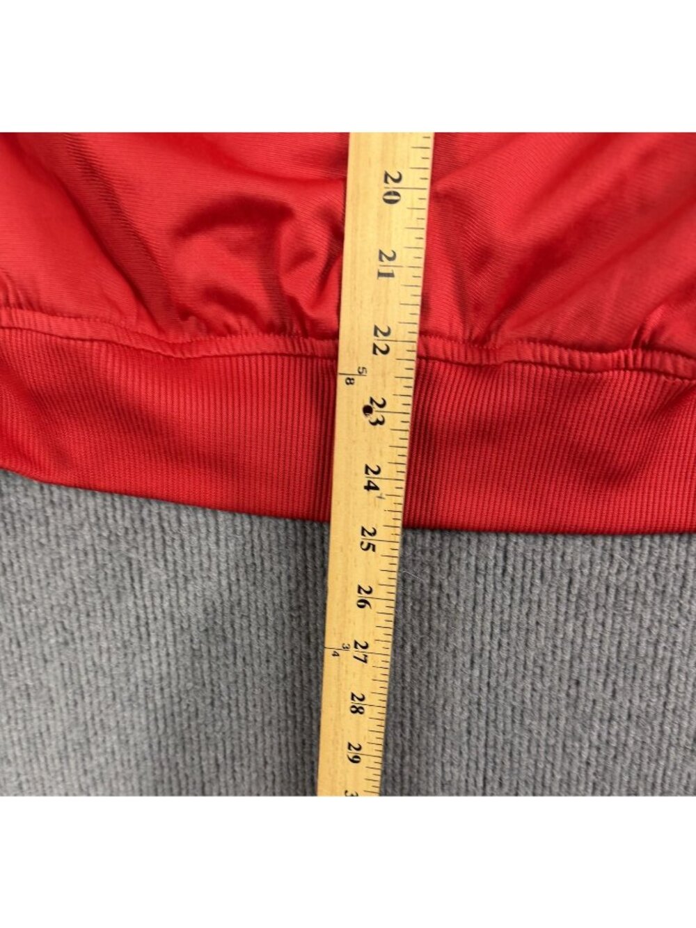 Nike Mens Clearwater Chargers Soccer Club Red Full-Zip Track Jacket L - Picture 10 of 11